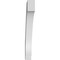 Ekena Millwork 4-in. W x 28-in. D x 36-in. H Imperial Architectural Grade PVC Knee Brace BRCP04X28X36IMP - alternate 2
